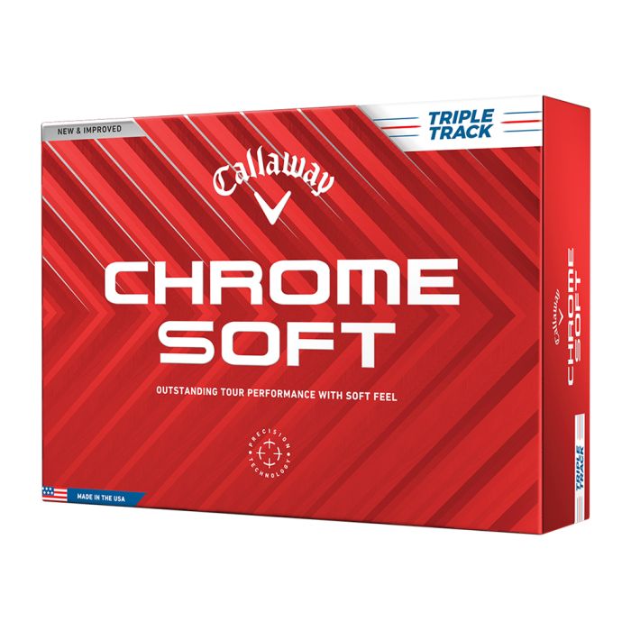 CALLAWAY Chrome Soft Triple Track Balls - White - Image 3