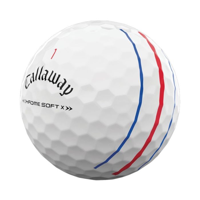 CALLAWAY Chrome Soft X Triple Track Golf Balls - White - Image 5