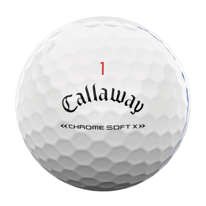 CALLAWAY Chrome Soft X Triple Track Golf Balls - White - Image 4