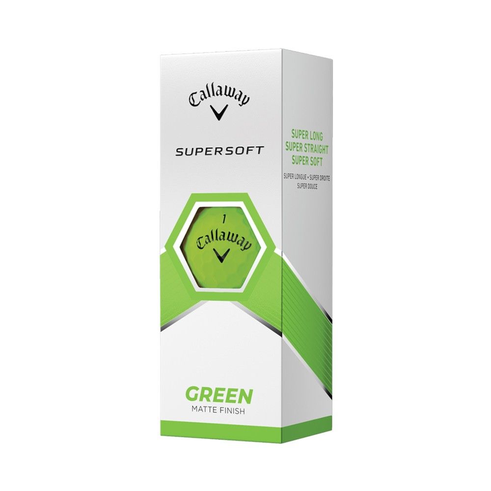 CALLAWAY Supersoft Golf Balls -Matte Green - Image 2