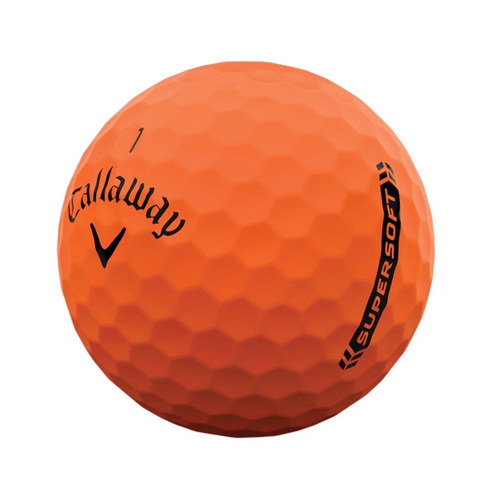 CALLAWAY Supersoft Golf Balls - Matte Orange - Image 3