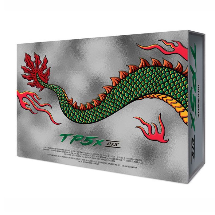 TAYLORMADE TP5x Pix Dragon Golf Balls - Image 5