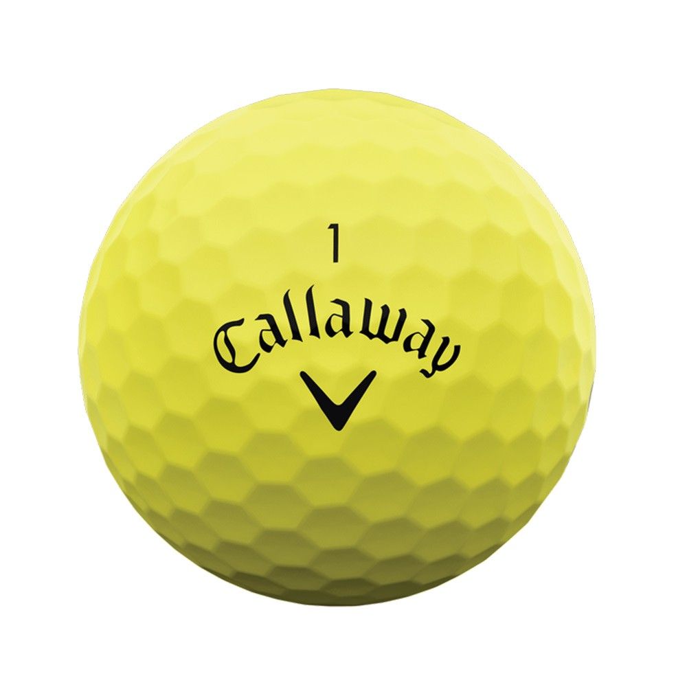 CALLAWAY Supersoft Golf Balls - Yellow - Image 3