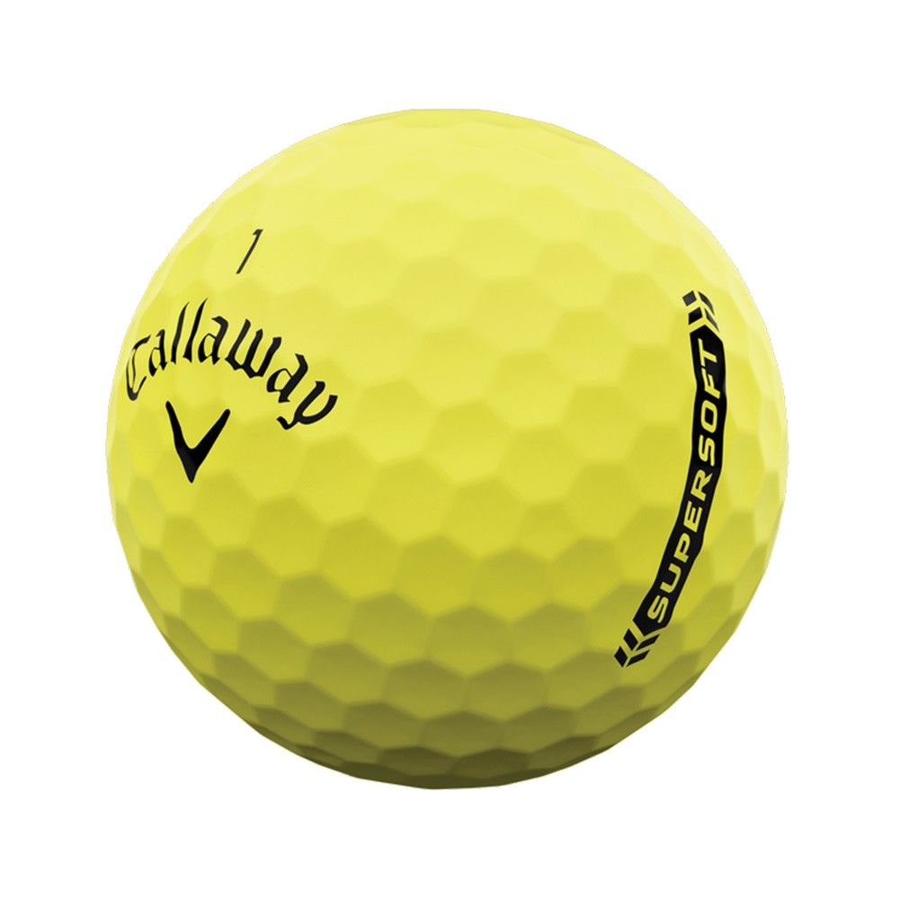 CALLAWAY Supersoft Golf Balls - Yellow - Image 2