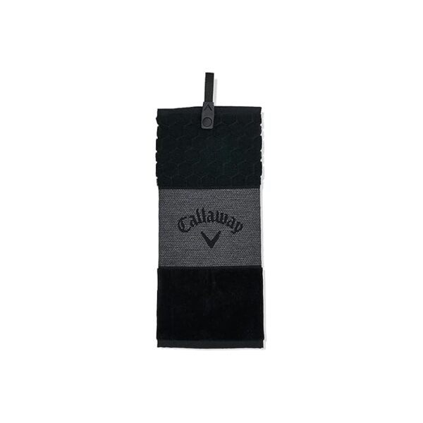Callaway TW CG Trifold Towel BLK/Nvy - Image 3