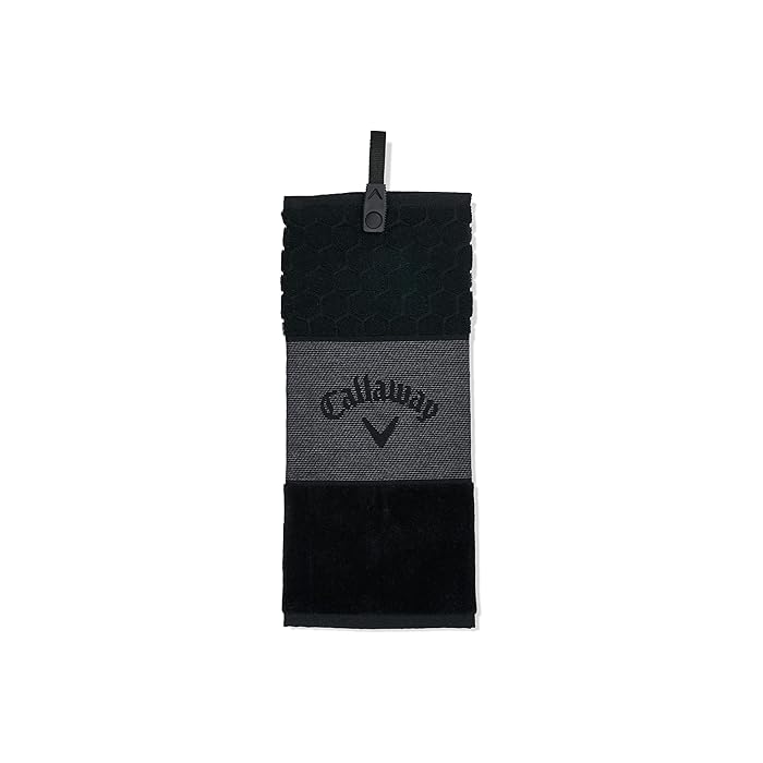 Callaway TW CG Trifold Towel BLK/Nvy - Image 3