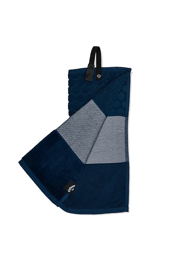 Callaway TW CG Trifold Towel BLK/Nvy - Image 4