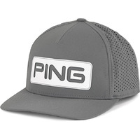 Ping Golf Cap-WHT/GRY