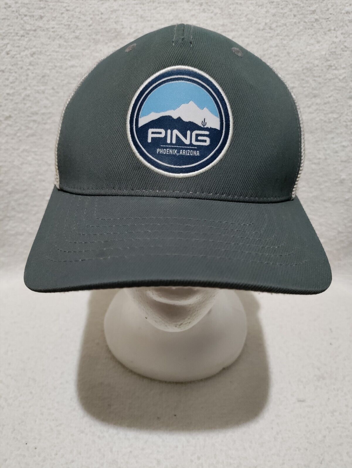 Ping Phoenix, Arizona Golf Cap-Grey & White - Image 3