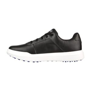 SKECHERS Men’s Drive 5 MD Spikeless Golf Shoes – Black/White