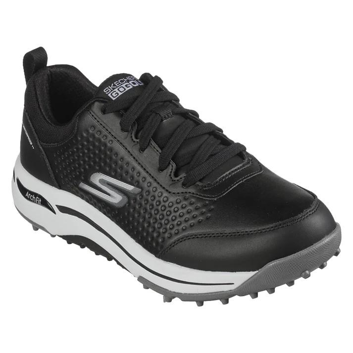 Skechers GO GOLF Arch Fit Set Up Golf Shoes Black/White - Image 2