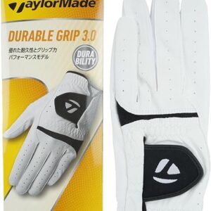 TaylorMade Durable Grip 3.0 Gloves White/Black
