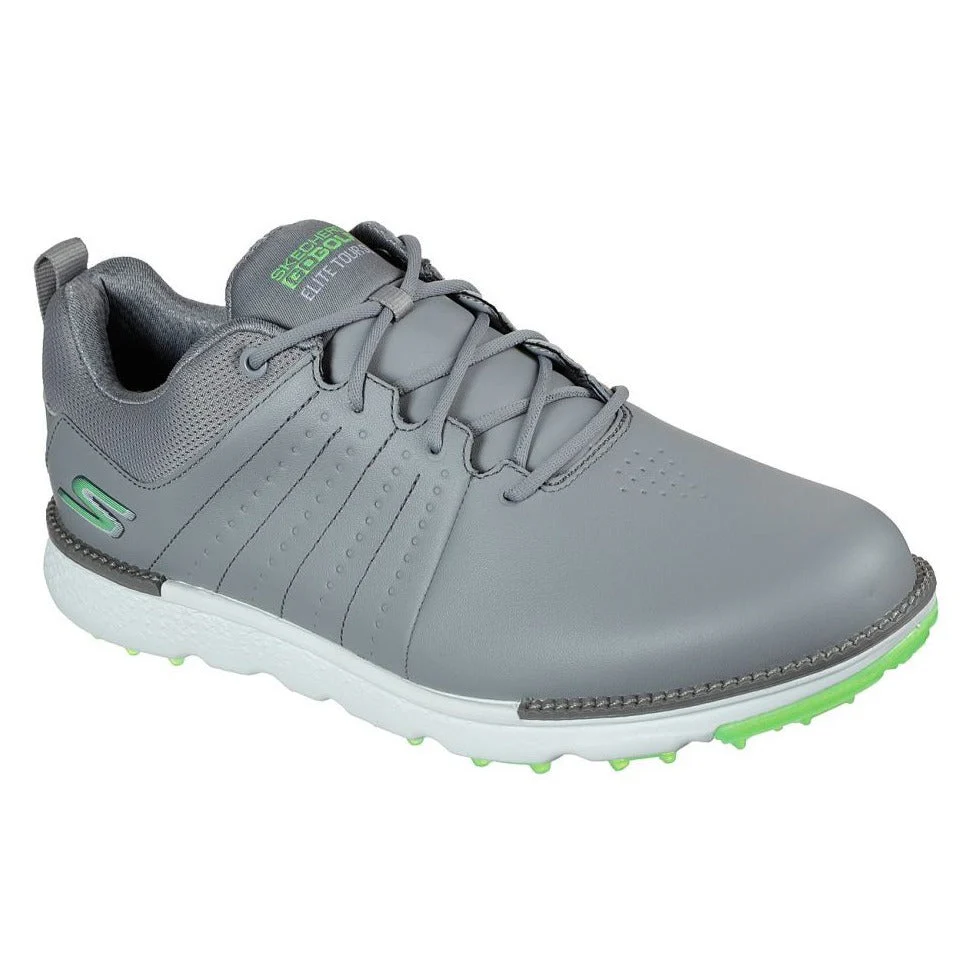 SKECHERS Men's Elite Tour SL MD Spikeless Golf Shoes - White/Navy - Image 13