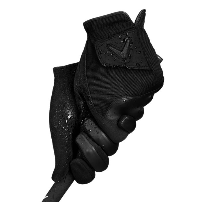 CALLAWAY Men’s Rain Spann Glove - Black (Pair) - Image 2
