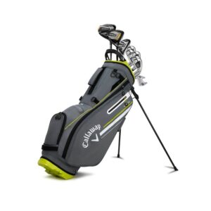 CALLAWAY Rogue ST Steel Golf Set – Right Hand – Regular Flex – 11 Clubs + Bag