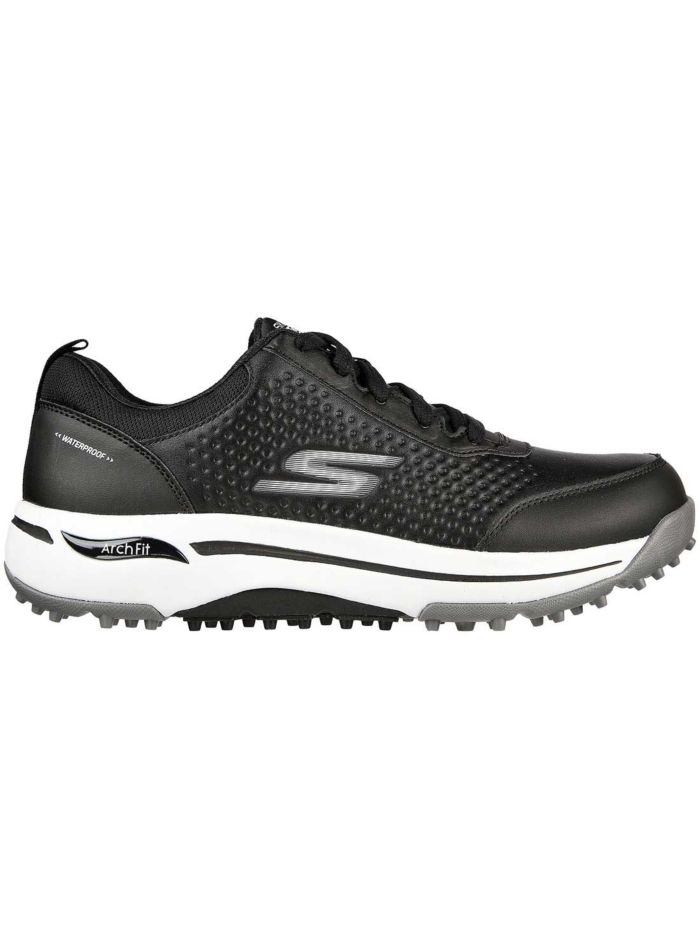 Skechers GO GOLF Arch Fit Set Up Golf Shoes Black/White