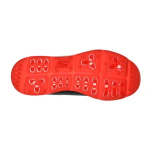 SKECHERS Men’s Elite 5 GF MD Spikeless Golf Shoes – Black/Red